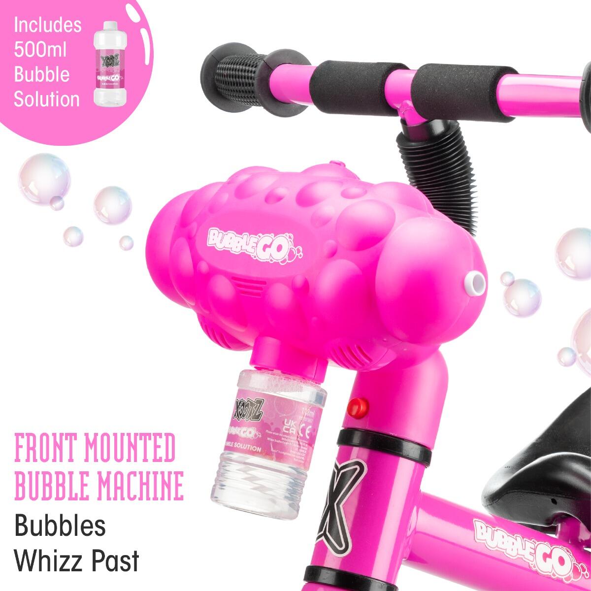 Xootz Bubble Go Trike for Kids, 3 Wheel Bike for Toddlers with Bubble Machine 4/6