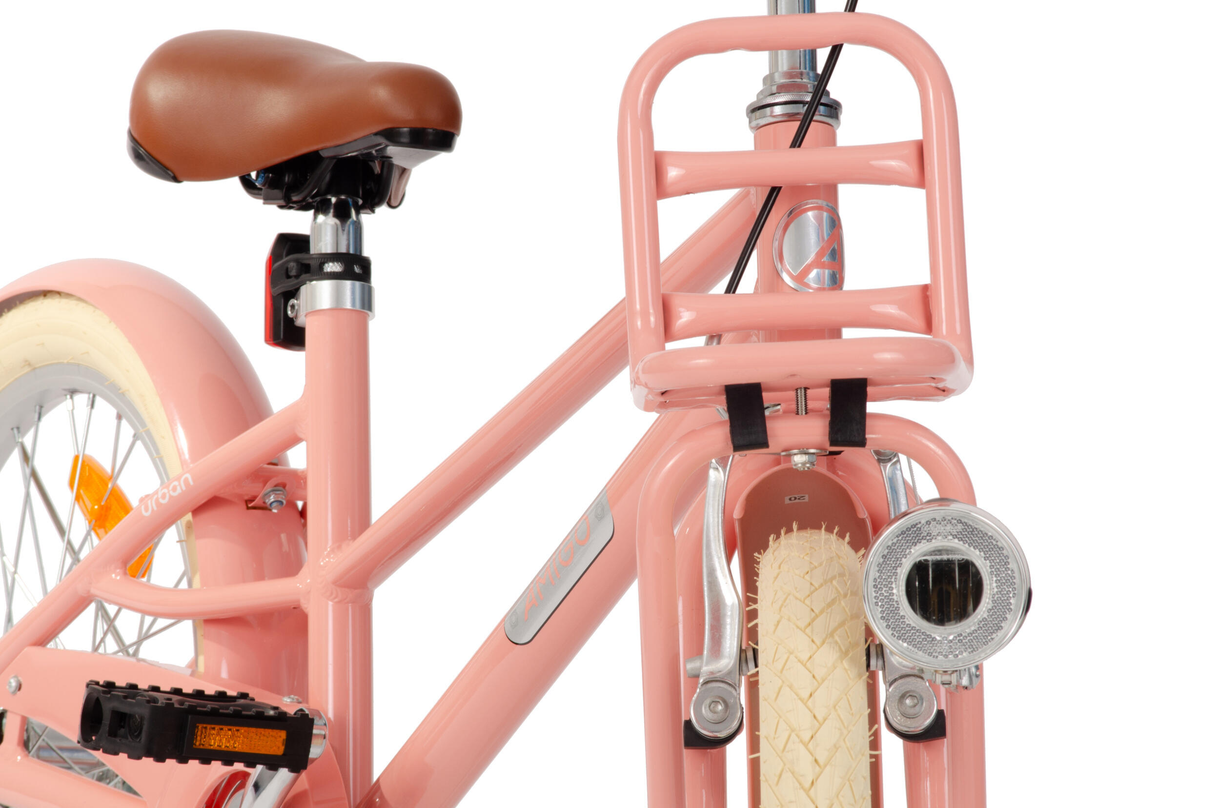 AMIGO Kinderfahrräder Mädchen Urban Aluminium Frame 26 Zoll Mädchen 7/7