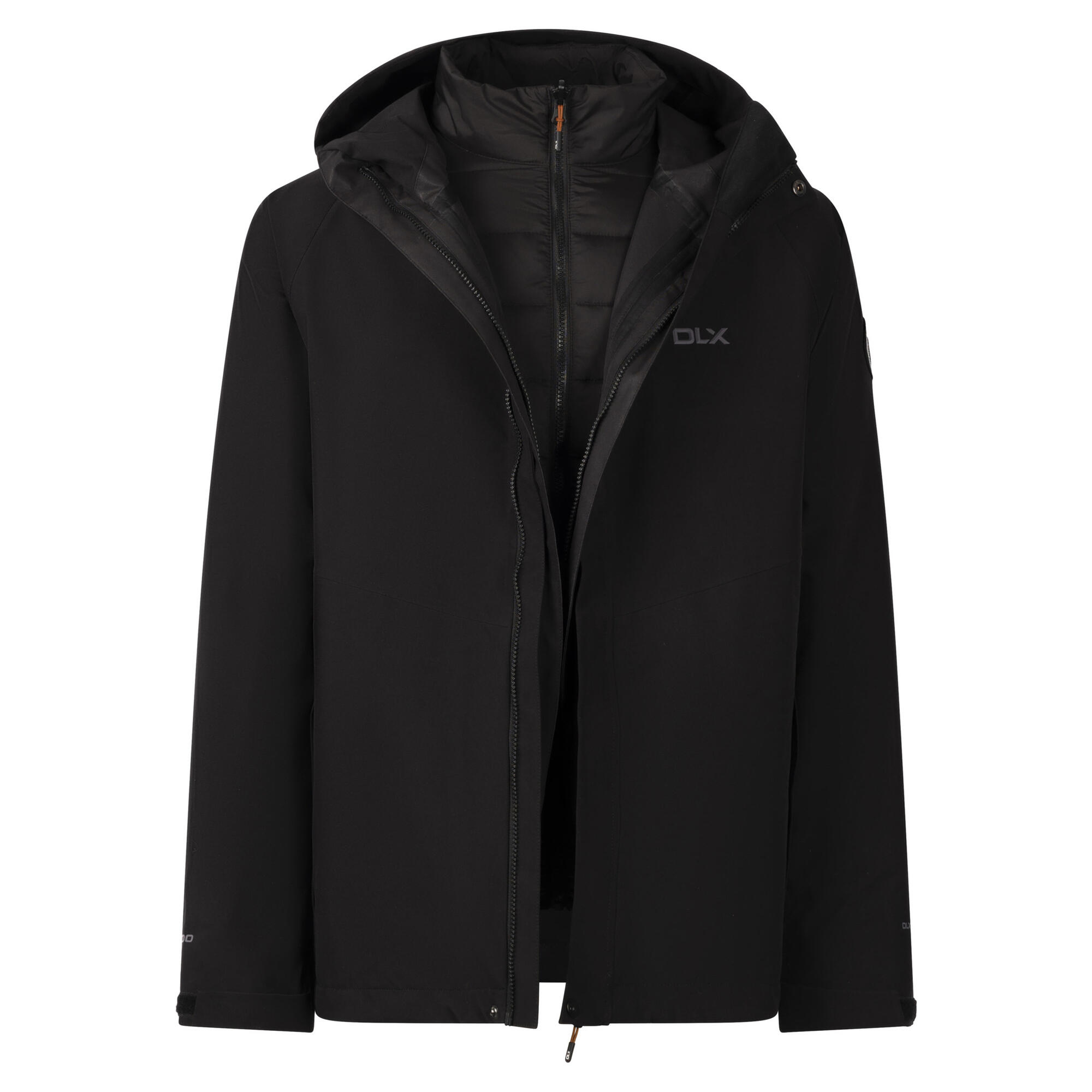 Impermeabile 3 In 1 Uomo Trespass Frederic Nero 3/4