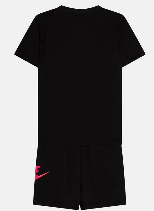 Completo bambina nike club tee - nero 2/2