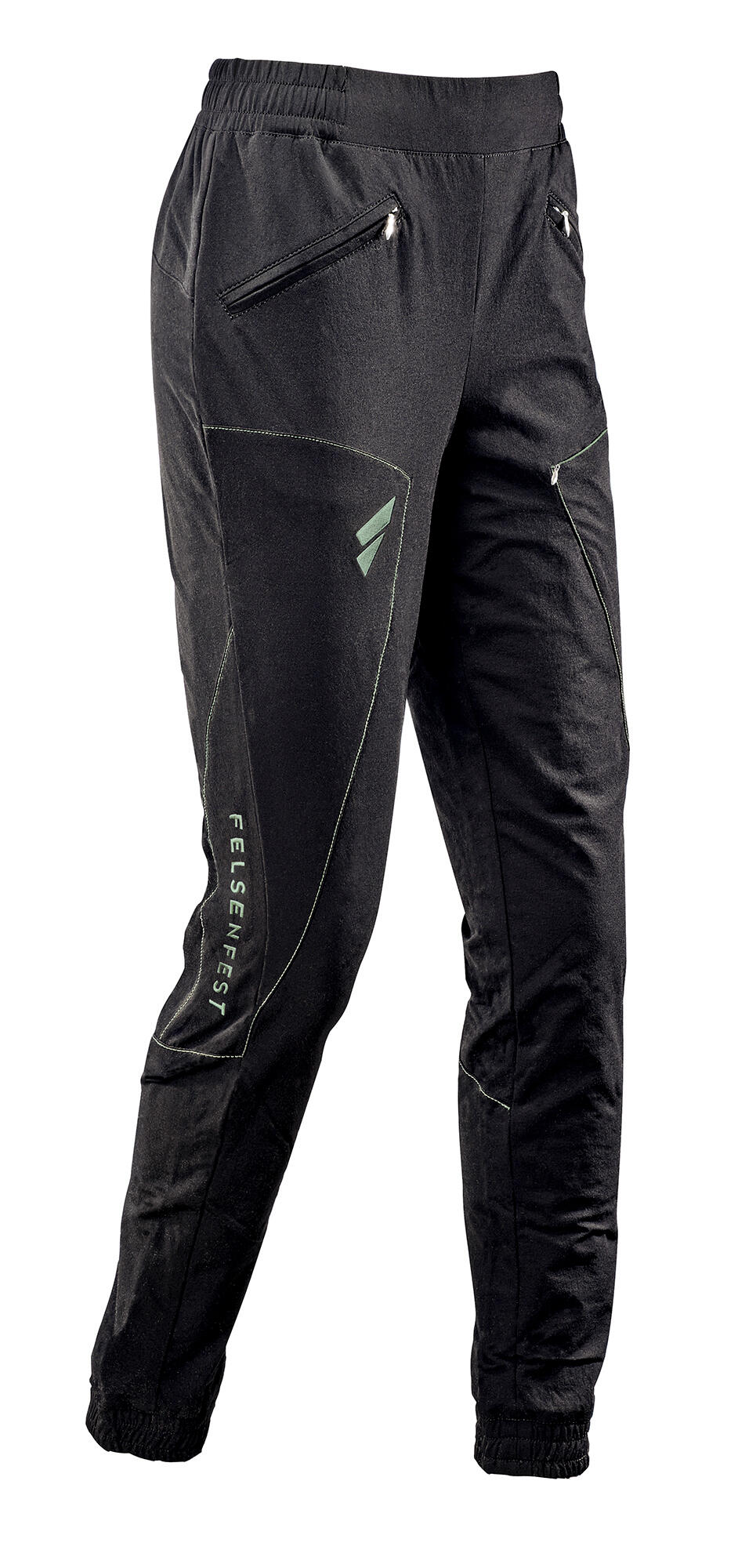 Boulderhose Obsidianschwarz Frauen 2/7