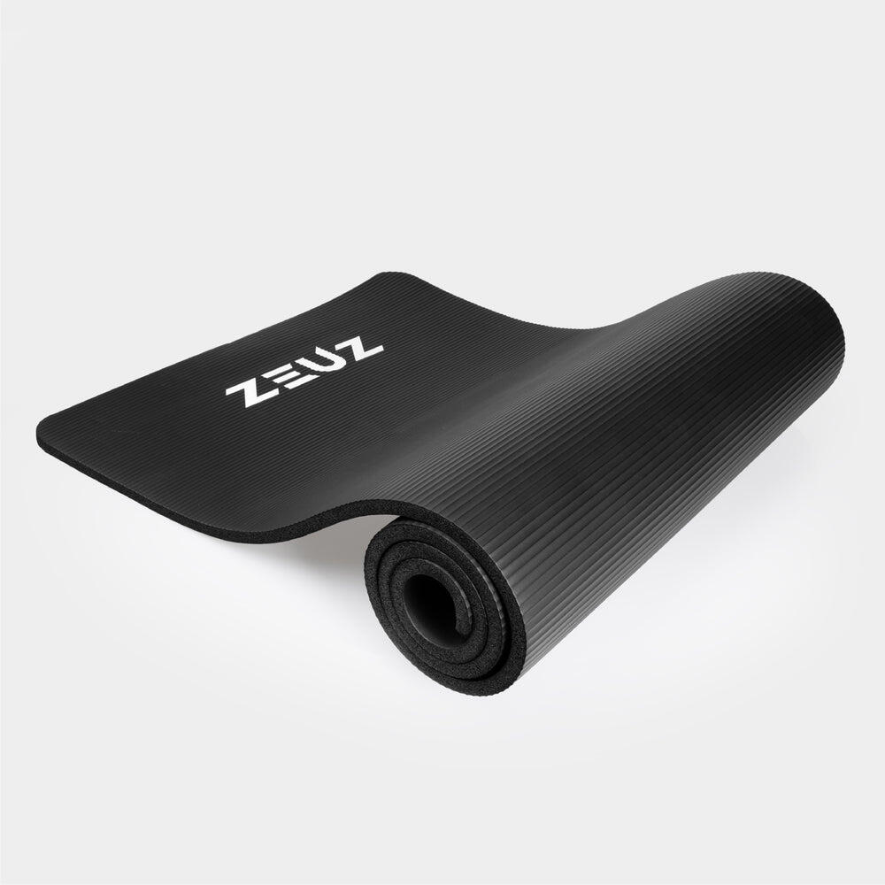 Tapis de sport ZEUZ Yoga 180 x 60 x 1,5 cm – Noir 2/7
