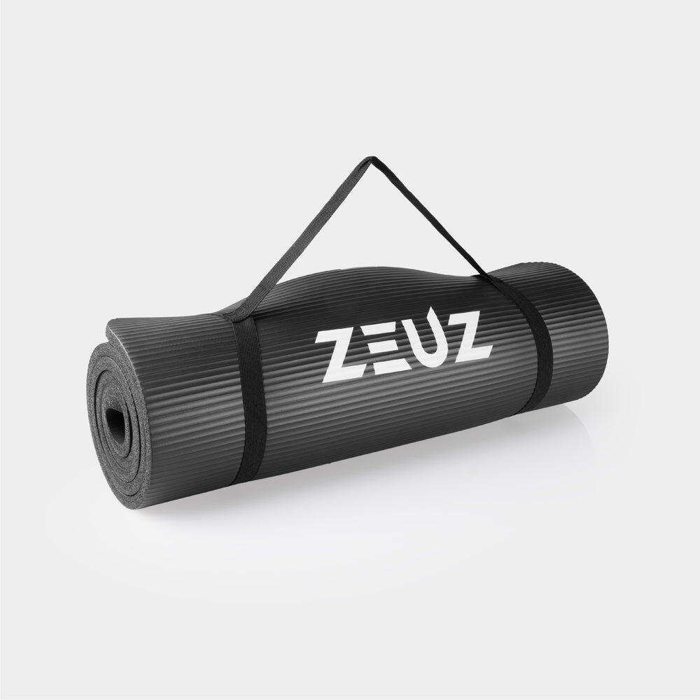 Tapis de sport ZEUZ Yoga 180 x 60 x 1,5 cm – Noir 4/7