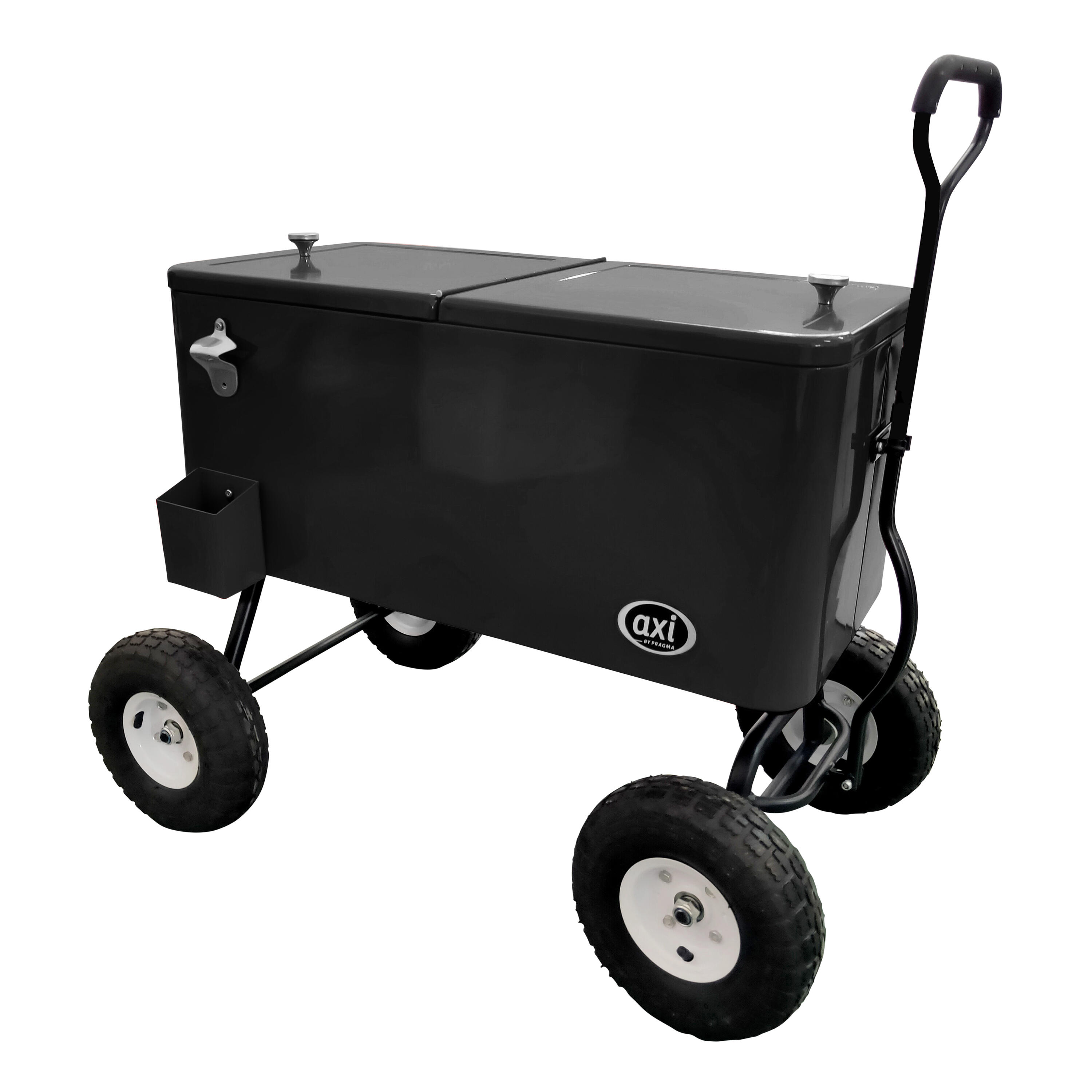 AXI AXI Retro Nevera portátil negra - 76 litros