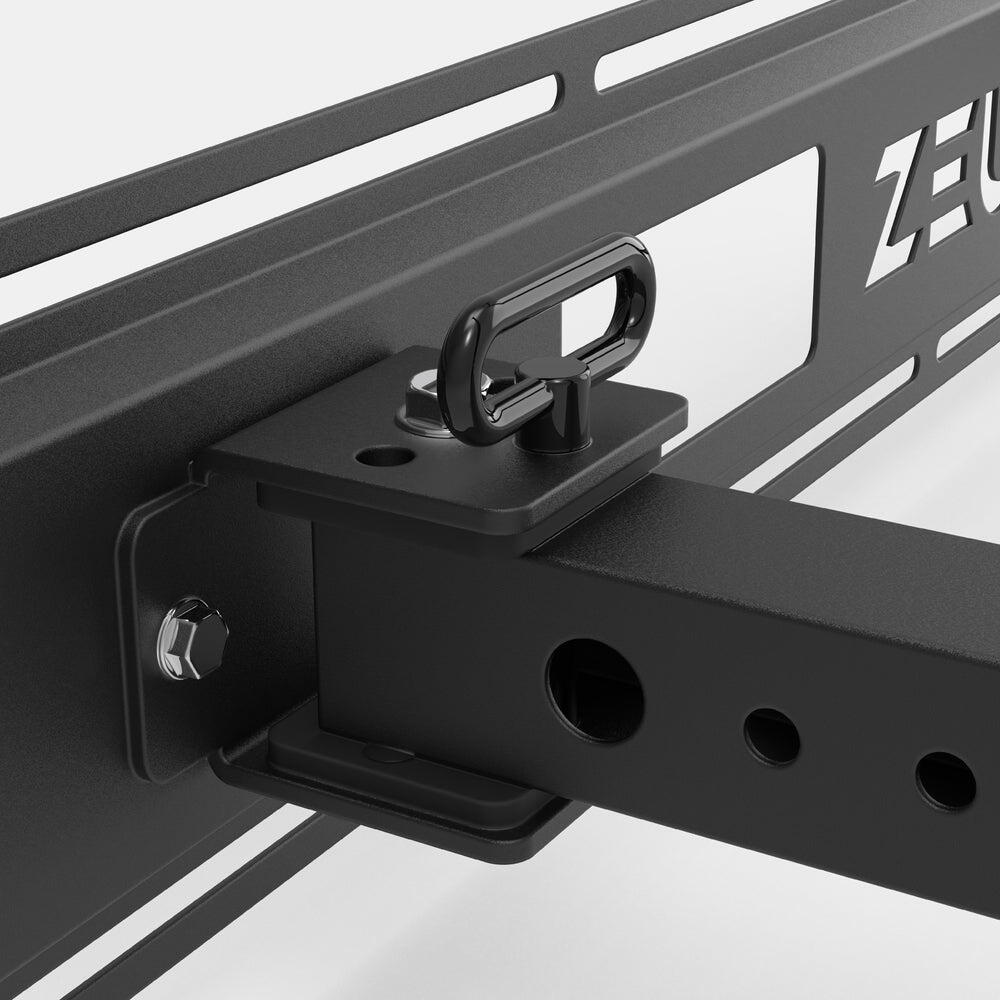 Suporte de parede dobrável ZEUZ – 1,25 x 0,63 x 2,3 metros – Preto 7/7
