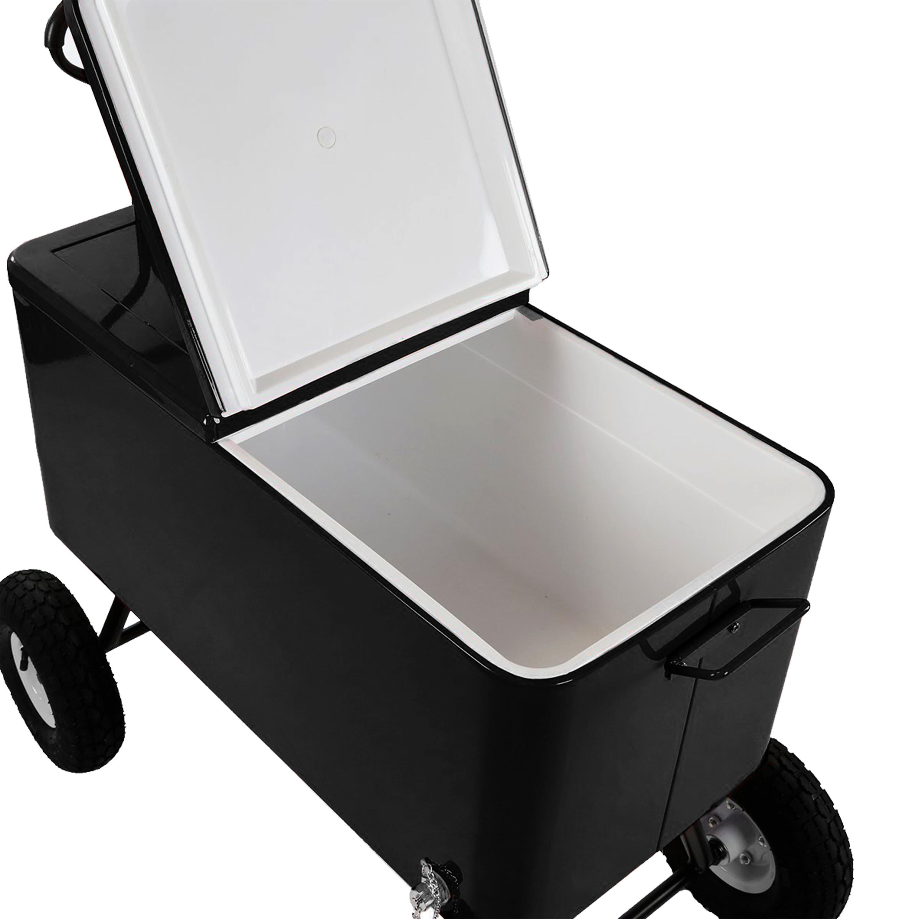 Glacière Noire, Réfrigérateur de boissons - 76 L 6/7