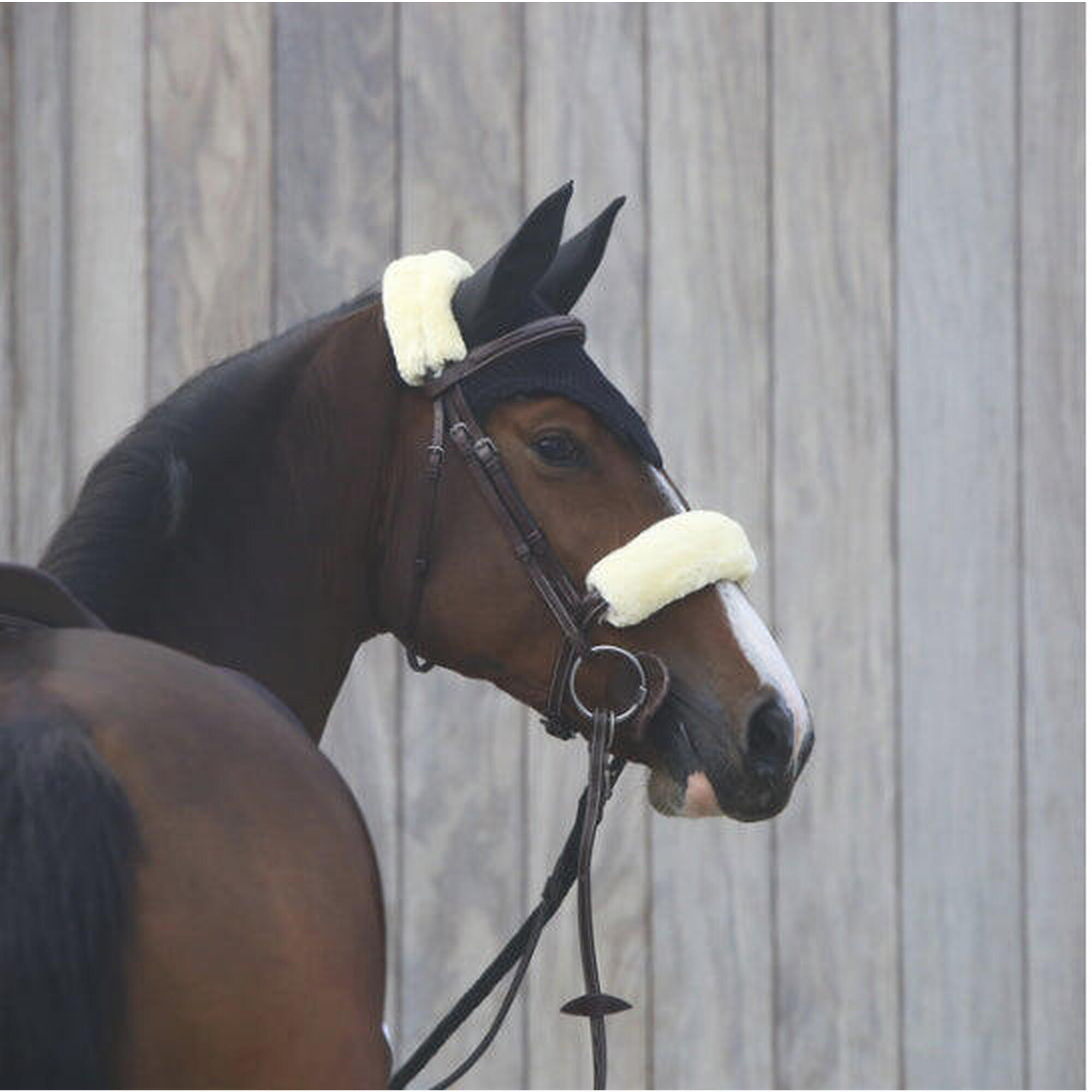 Kentucky Horsewear - Fourreau De Muserolle - Kentucky - Bridon - Noir - Taille Unique - Decathlon