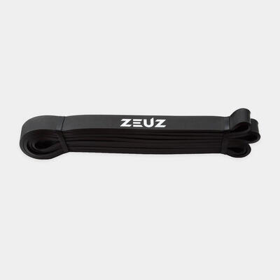 Zeuz 1 stuk weerstandsband elastiek – resistance stretch power bands - zwart