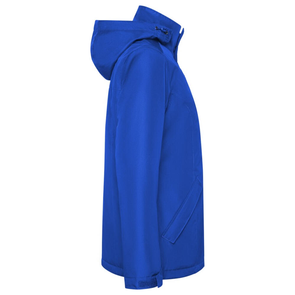 Dames Amerika Gewatteerde Parka (Royaal Blauw) 4/4