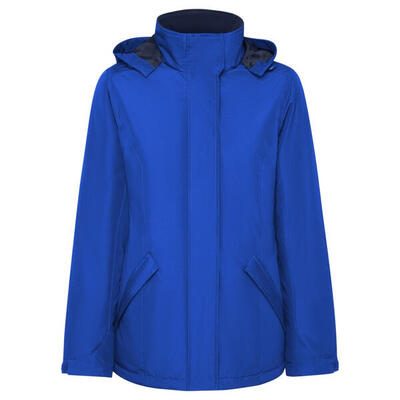 Parka Imbottita Donna Roly America Nero Tinta Unita