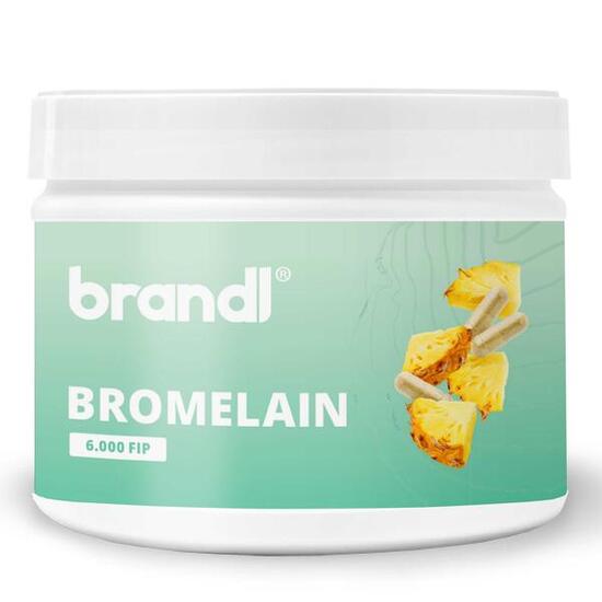 brandl® Bromelain hochdosiert | Enzyme aus der Ananas mit 6.000 F.I.P.