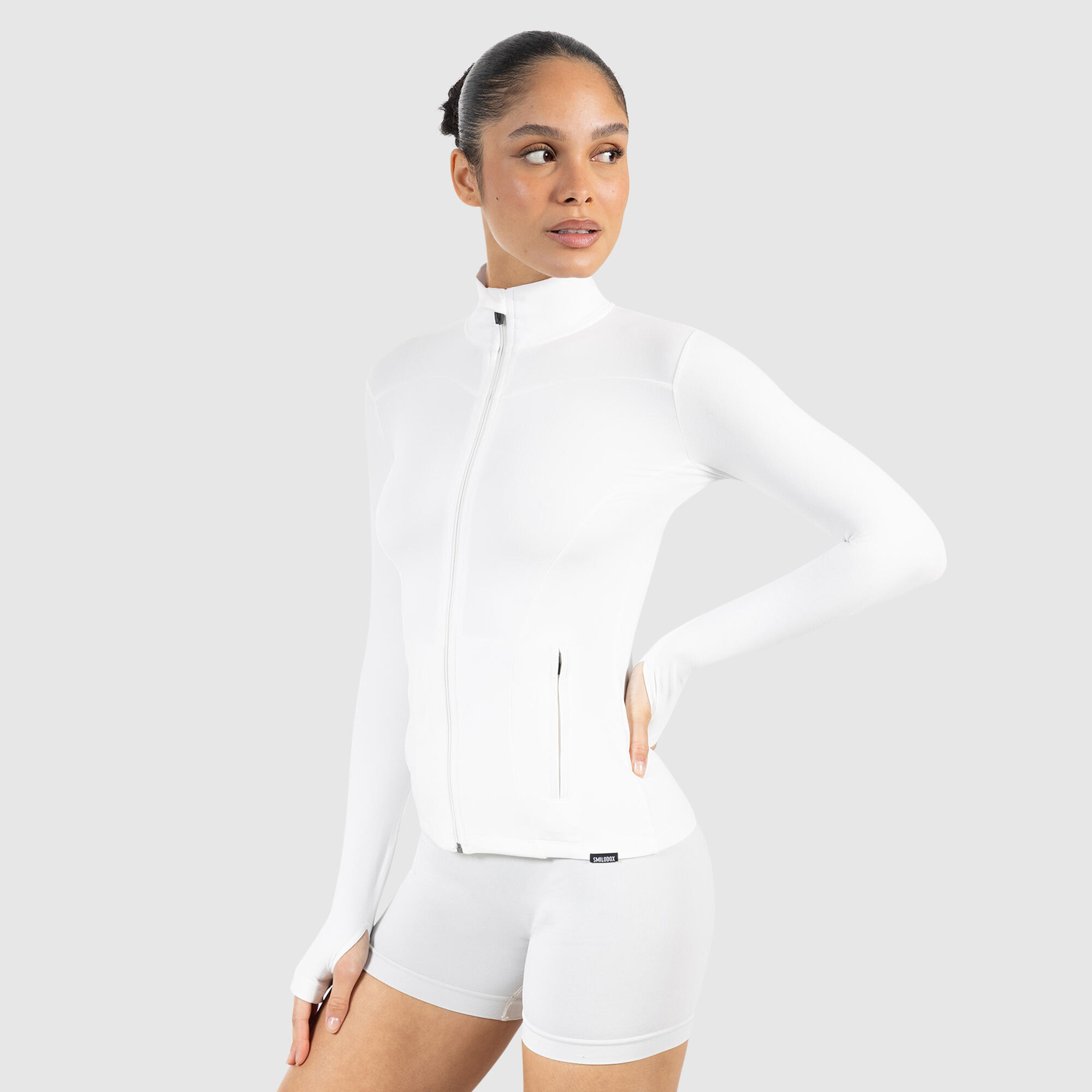 Damen Trainingsjacke Kenna Creme 2/5