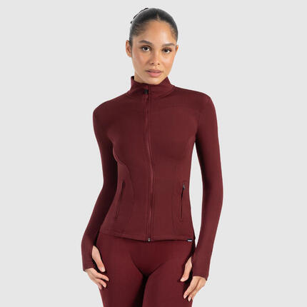 Damen Trainingsjacke Kenna Bordeaux