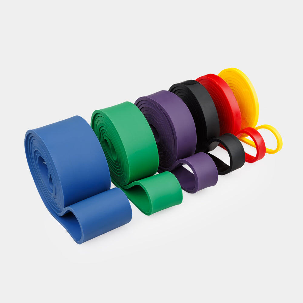 Conjunto de 6 faixas – Faixas elásticas de resistência para alongamento 2/7