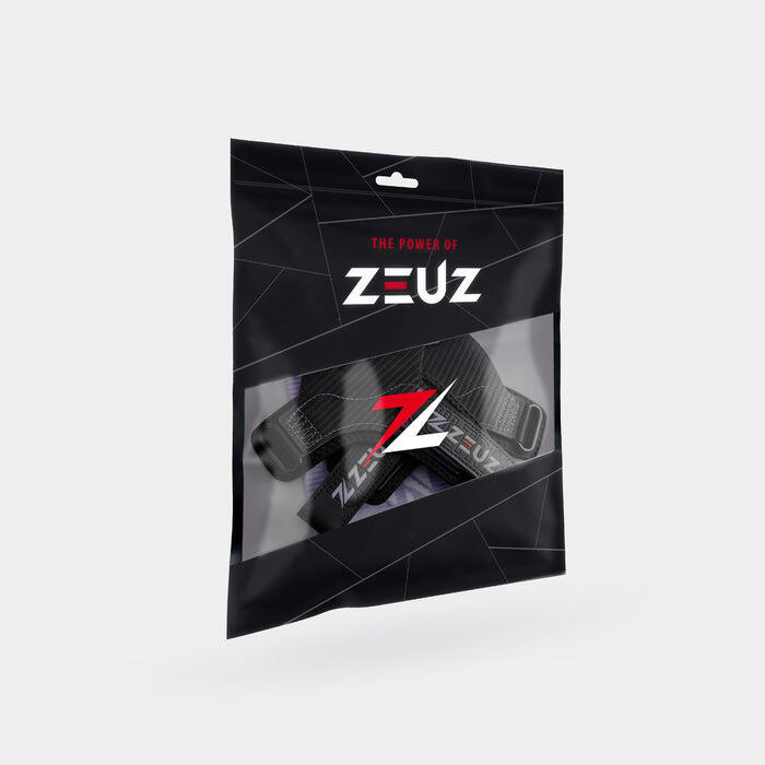 ZEUZ Ultra No Chalk Plus Grips voor Functional Fitness – Lila & Zwart – Maat M 7/7