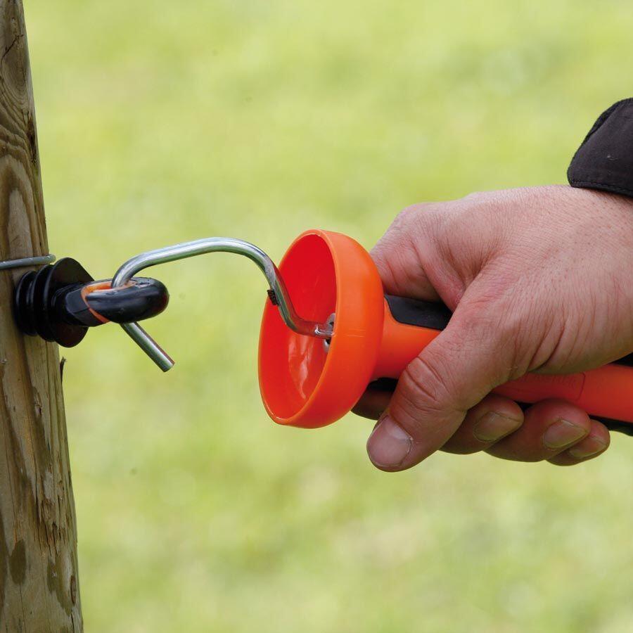 Impugnatura in cordino di acciaio inossidabile bi-materiale Gallagher (x4) 2/4