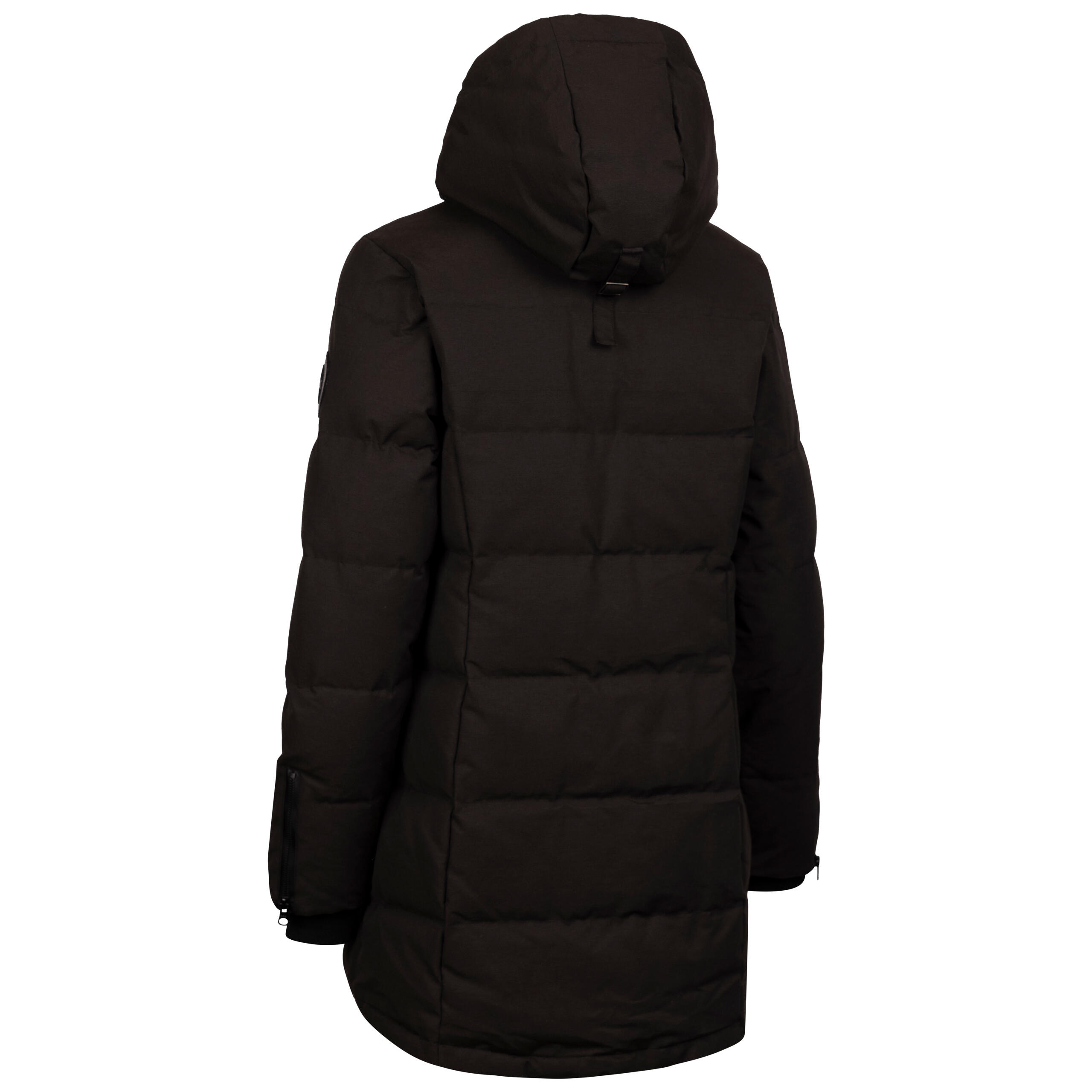 Womens Down Jacket Ladies Waterproof Padded Longer Length Hooded Coat Lainey 2/5