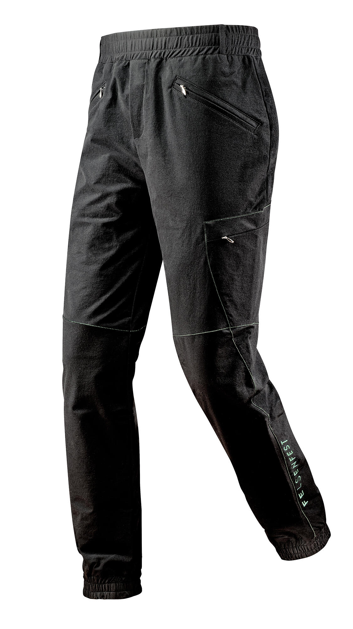 Boulderhose Obsidianschwarz Männer 2/7