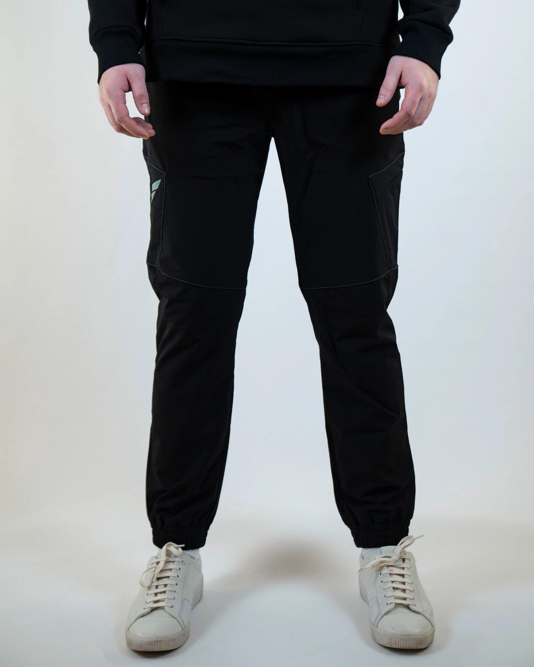 Boulderhose Obsidianschwarz Männer 4/7