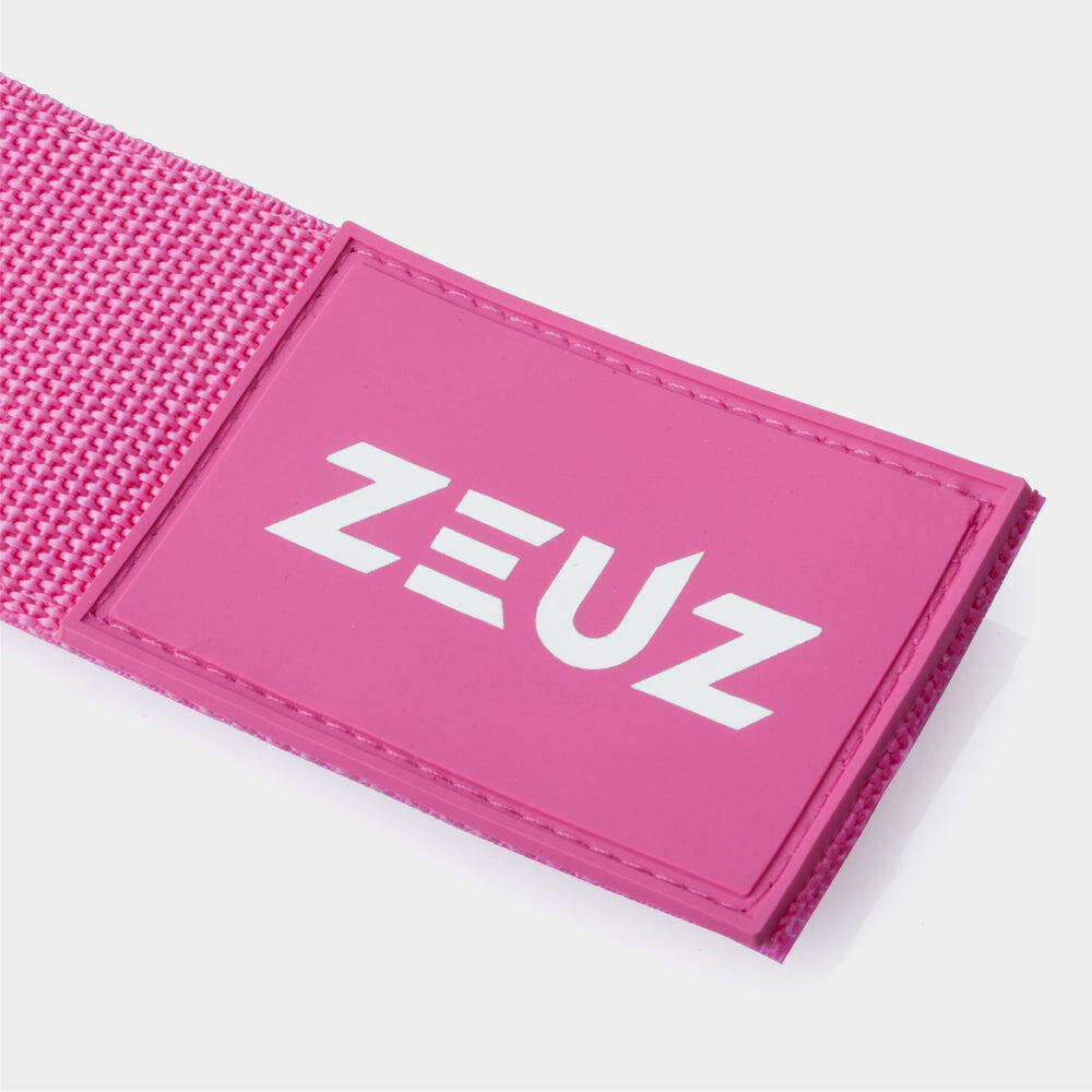 ZEUZ 2 Stuks Enkelband Fitness – Ankle Cuff Strap – Kabelmachine Straps – Roze 6/7