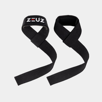 ZEUZ 2 Stück Lifting Straps für Fitness. CrossFit & Powerlifting – Beige