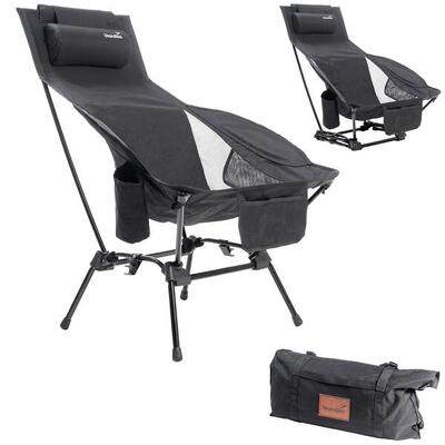 Campingstoel compact plus - belastbaar tot 200 kg - klein - opvouwbaar - licht