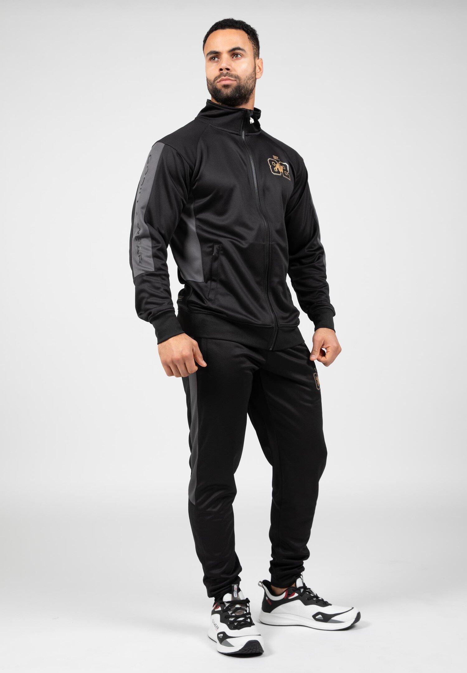 Devon Training Pantalones - Negro/gris 3/6
