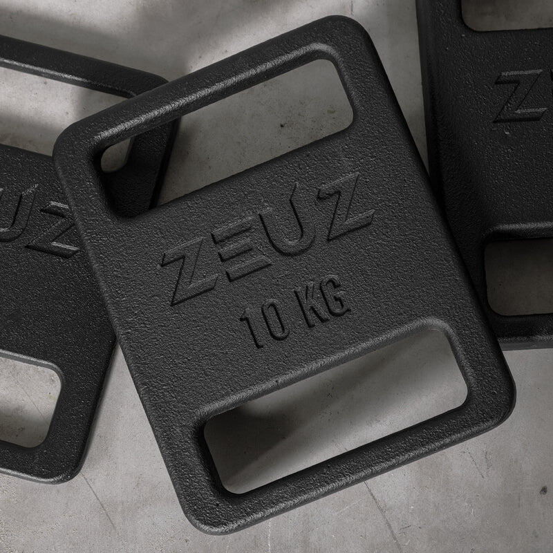 ZEUZ 10 KG Stalen Gewichtsplaat voor Rucking Backpack 3/3