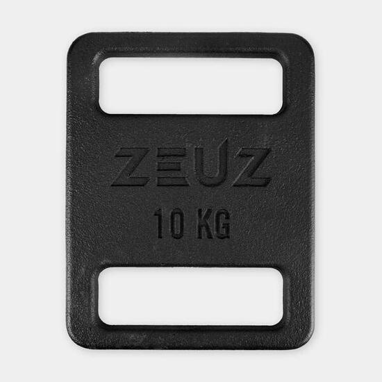 ZEUZ 10 kg Stahl-Gewichtsscheibe für Rucking-Rucksack