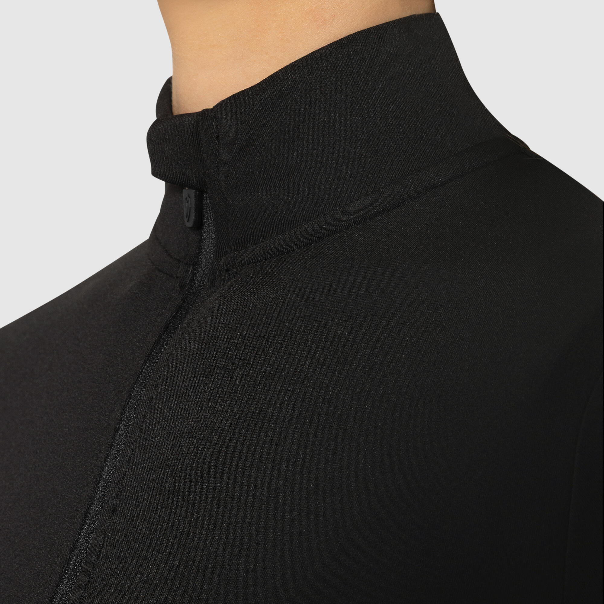 Damen Crop Jacke Nilai Schwarz 4/5