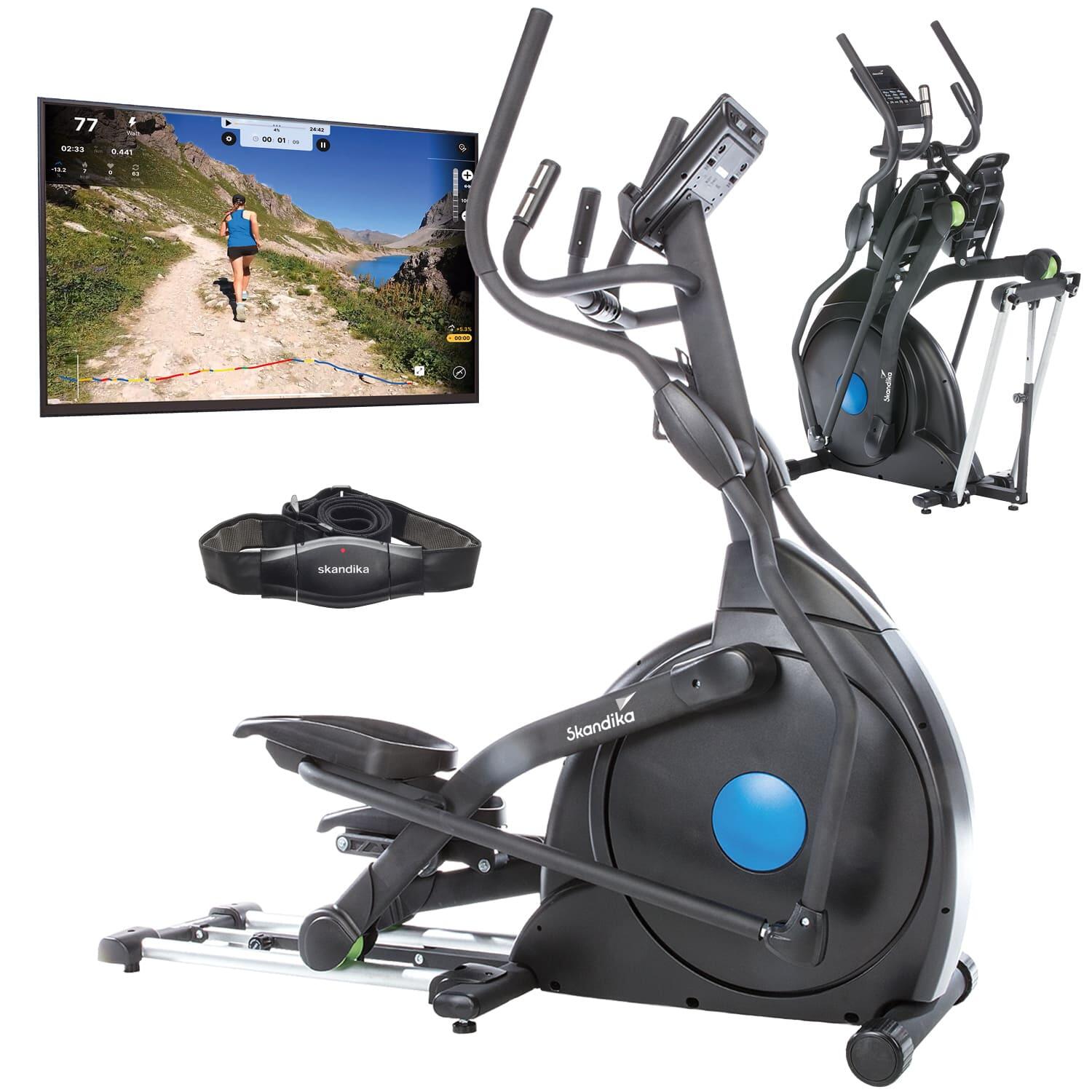 SKANDIKA Tweedehands - CardioCross Carbon Champ - Elliptische trainer - connected