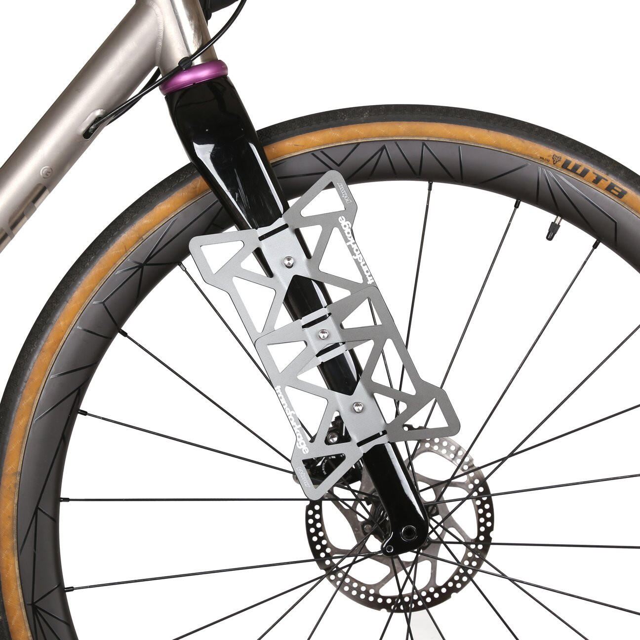 Bagagerie Vélo - Transforkage - Couleur - Gris Titane - Woho 2/3