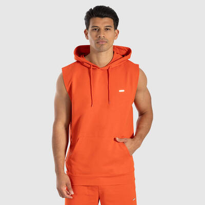 Herren Tank Hoodie Marell Grau Melange