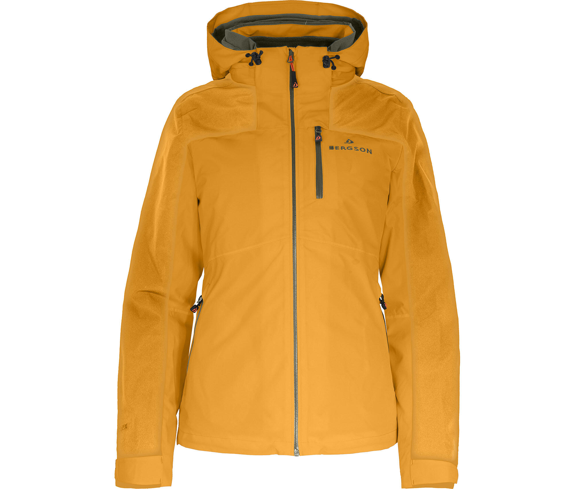 Regenjacke leicht wattiert, 20000 mm Wassersäule gold 2/5