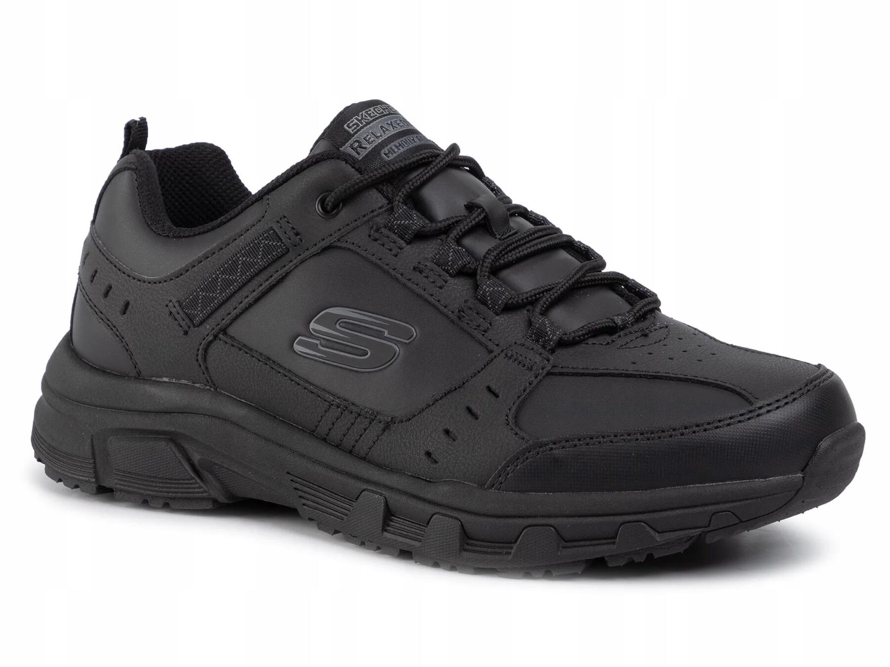 BUTY męskie SKECHERS REDWICK 51896-BBK sneakersy czarne sportowe 45,5 4/7