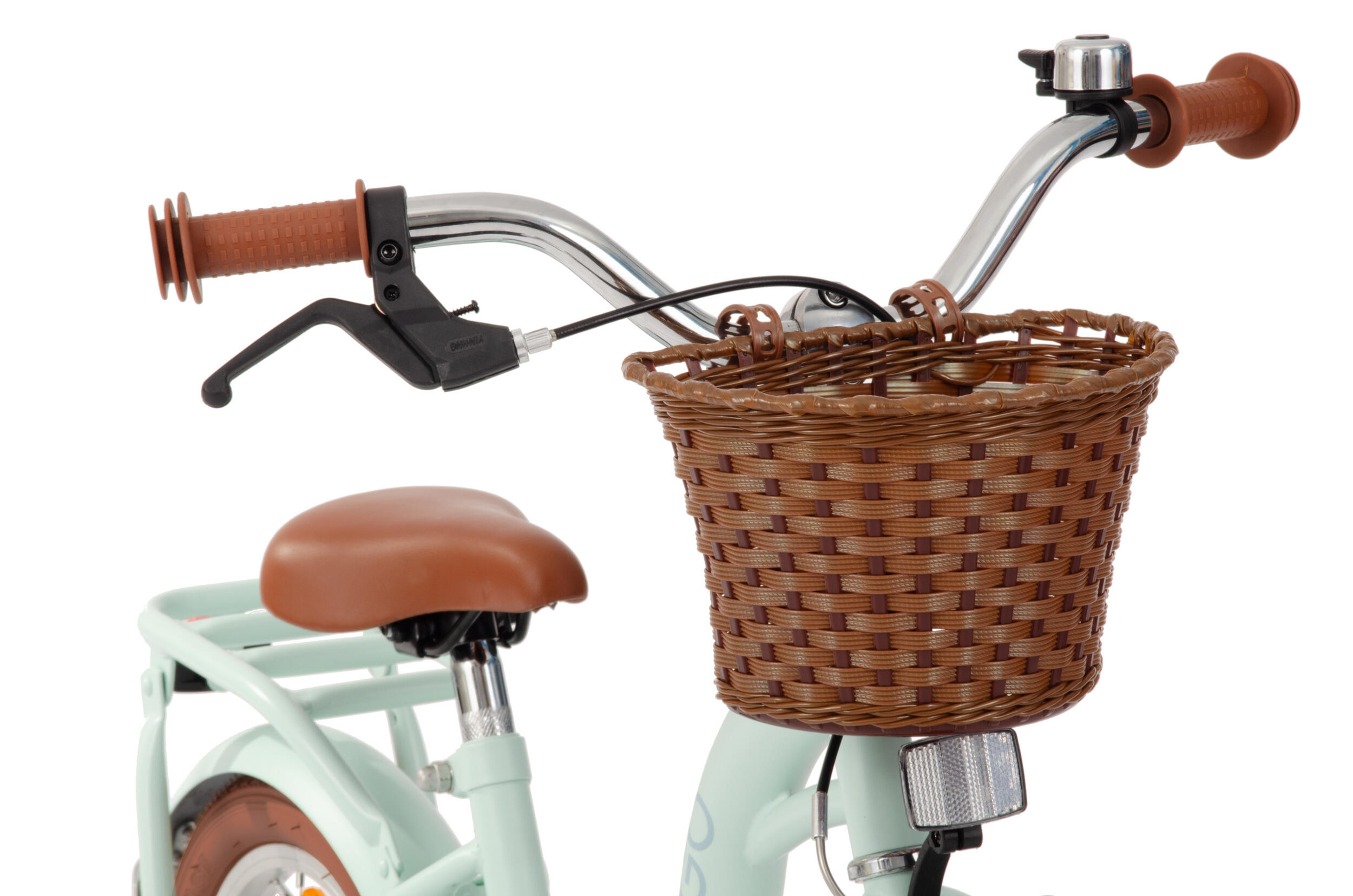 AMIGO Meisjesfiets Fairy 18 Inch Meisjes Terugtraprem Mintgroen 7/7