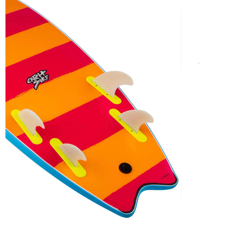 Planche de surf Catch Surf Odysea 6’0 Skipper- Quad - Sky Blue 25