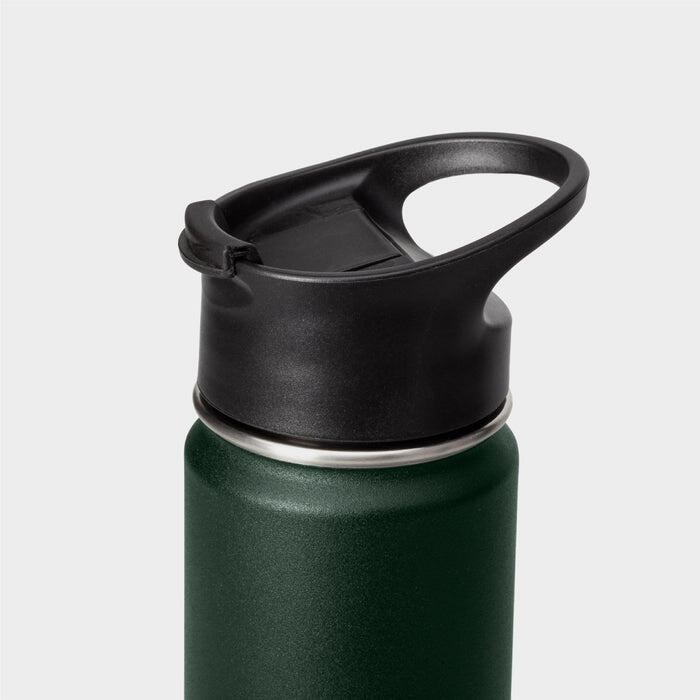 Bouteille isotherme ZEUZ Premium en acier inoxydable – 700 ml – Vert mat 4/7
