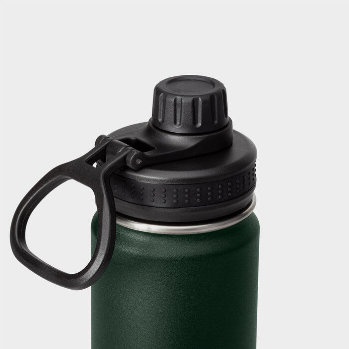 Bouteille isotherme ZEUZ Premium en acier inoxydable – 700 ml – Vert mat 3/7