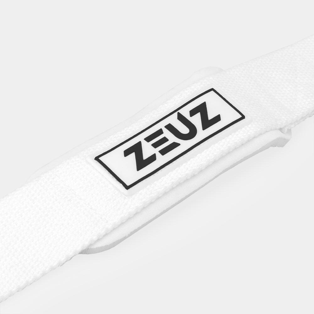 Sangles de levage ZEUZ en 2 pièces pour fitness, Functional – Blanc et noir 4/6