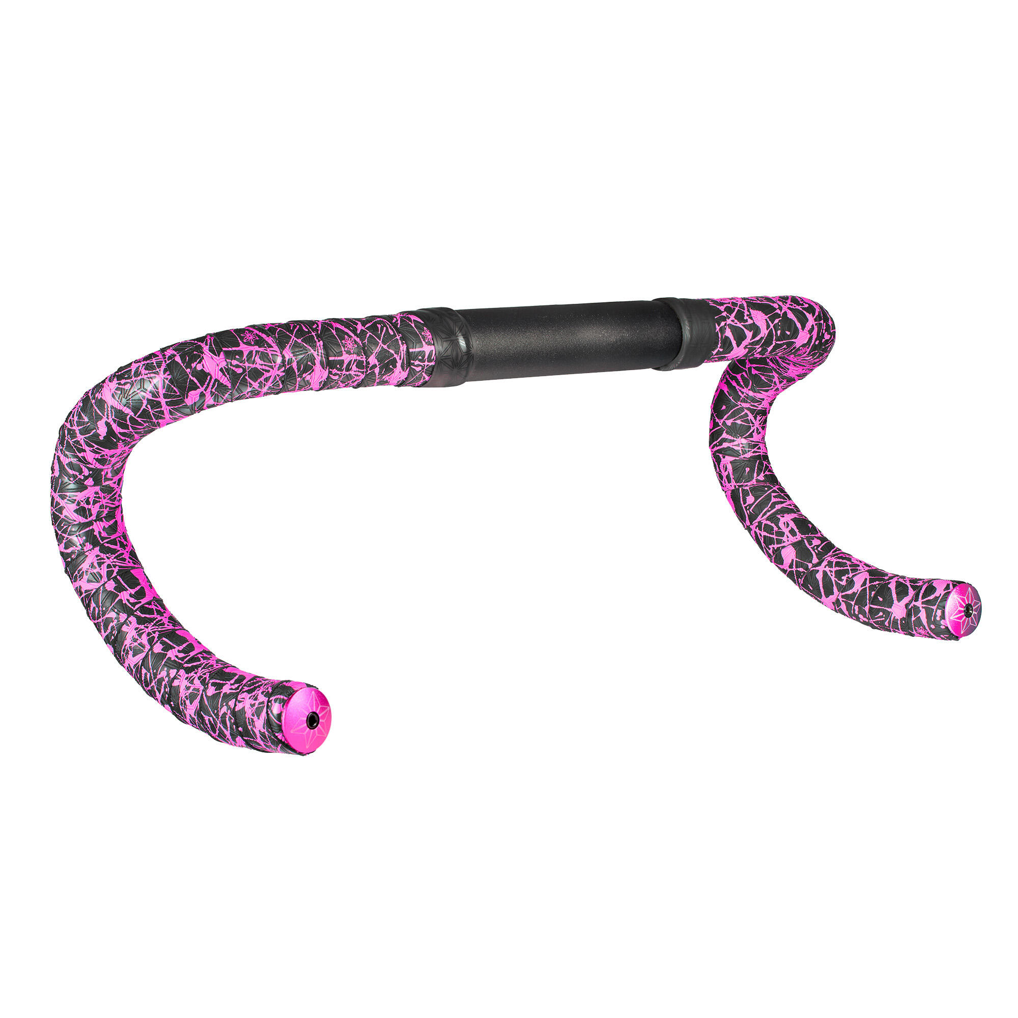 Supacaz Fietsstuurlint - Super Sticky Kush - Splat - Neon Pink 3/4