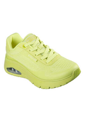 Skechers Uno Flex Spring On Air Sneakers Damen Mädchen 177794 LIME