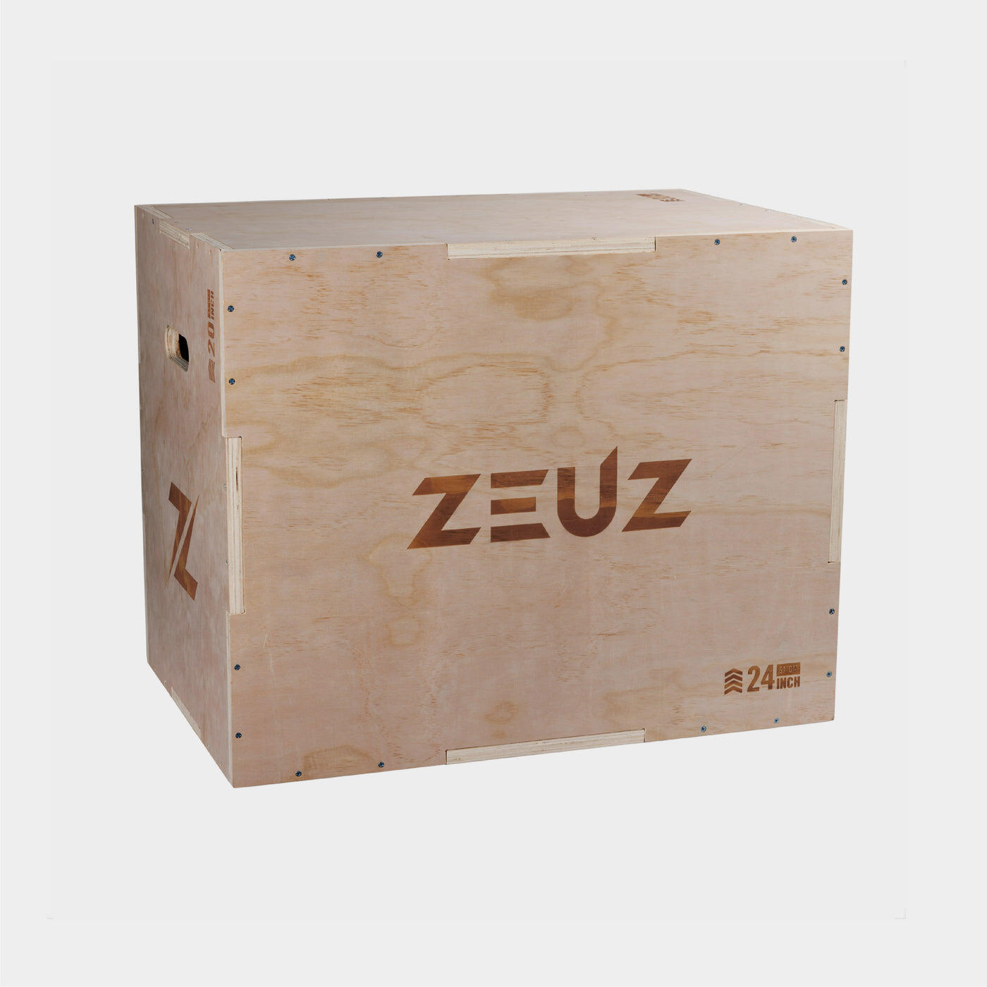 Zeuz - Plyo Box En Bois Zeuz – 51/61/76 Cm - Step - Marron - No Size - Decathlon