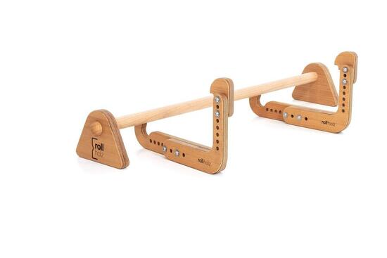 rollholz Klimmzugstange aus Holz für jeden Türrahmen