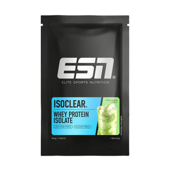 ESN ISOCLEAR Whey Isolate 30g Probierbeutel Green Apple