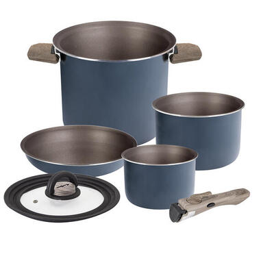 Camping Kochgeschirr Topfset | Alu | TORRALTA , ø18cm 5+1teilig