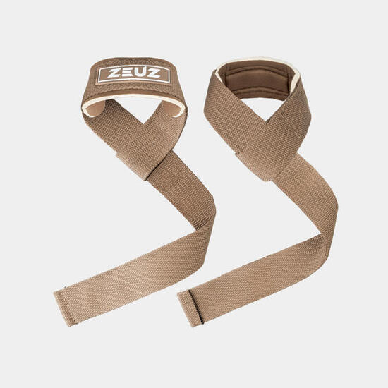 ZEUZ Lifting Straps 58 cm – Halterriemen, 1 Paar