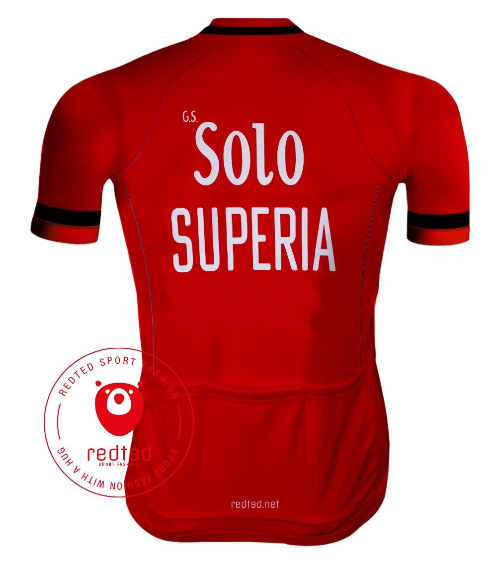 Retro Wielertenue Solo Superia - RedTed 2/5