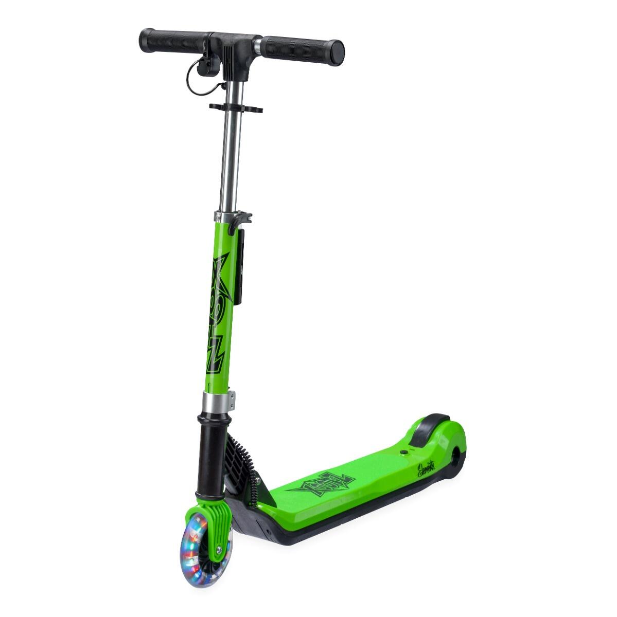 Xootz Kids' Elements Electric Foldable Scooter, LED Light Up Scooter 1/6