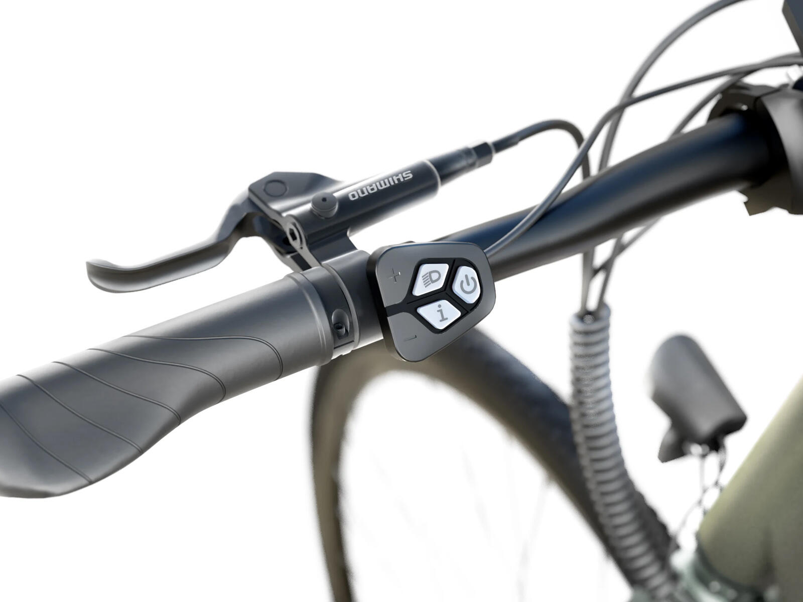 Sharp Grenoble GS03EG e-bike 7.8 Ah 7 sp olijfgroen 5/5